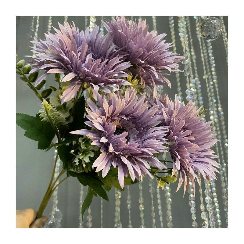 Faux Fuchsia Flower Arrangement With Durable Material For Wedding Decor And Photo Shoots