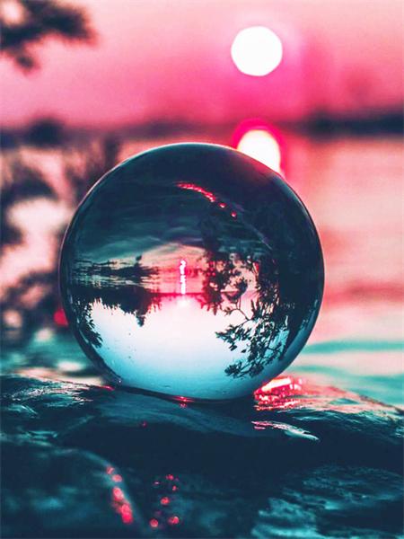 5D Diamond Painting New Arrivals Seaside Bubble Home Decor Full Square Round Embroidery Mosaic Beach Landscape Wall Art