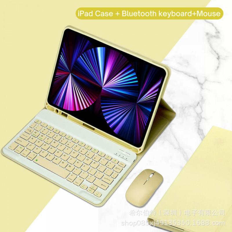 11-inch IPad Pro Air 7/6 Case With Silent Bluetooth Keyboard Pen Slot Magnetic TPU Protective Cover
