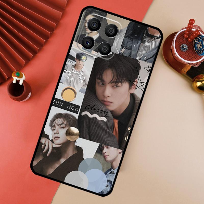 Cha Eun Woo Korean actor singer For Samsung Galaxy M31 M32 M52 M16 M11 M21 M13 M33 M35 M53 M55 M15 M14 M34 M54 M12 M06 Case
