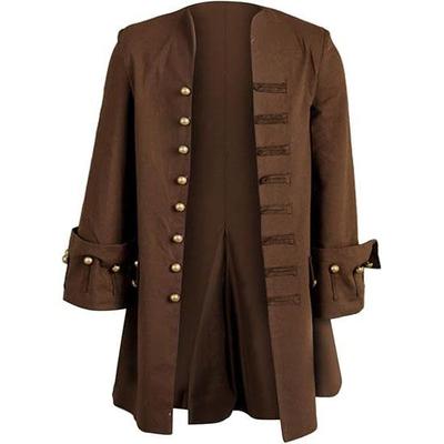 Captain Jack Steampunk Pirate Coat for Halloween Cosplay