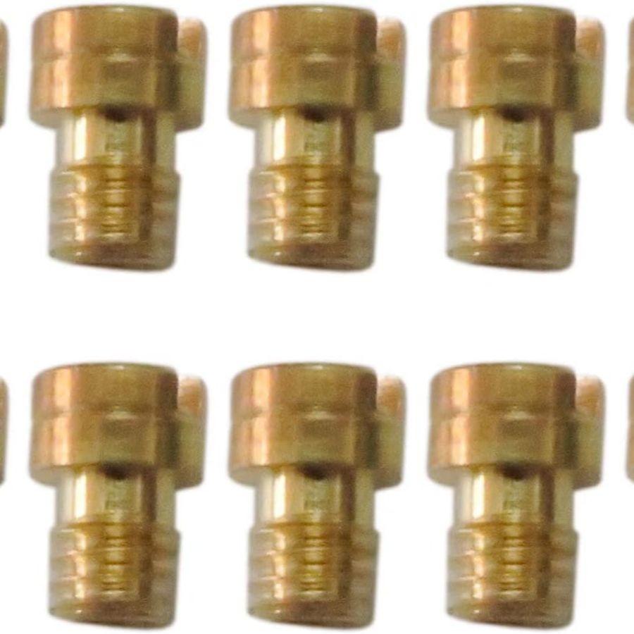 4mm Jet 10X Round Head Main for 50cc 139QMB Scooter Carb PZ19 70-92 70,72,75,78,