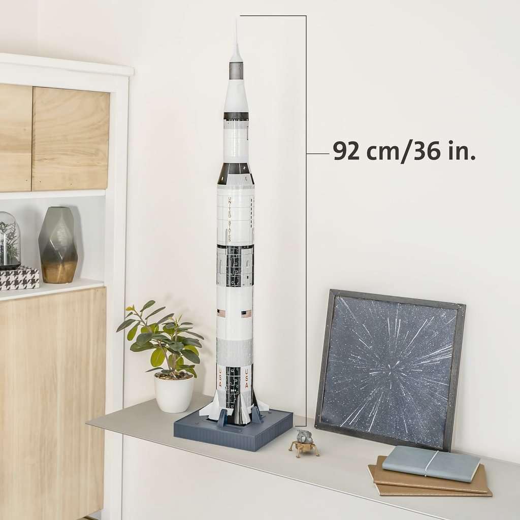 Ravensburger 3D Puzzle Apollo 11 Saturn V Type Rocket 11545 7 3D (Puzzle, Puzzle)