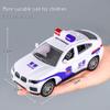 Kids' Inertia-Powered Police Car: 3-Door Opening, Gift for Boys, Ambulance-Themed Simulation Toy
