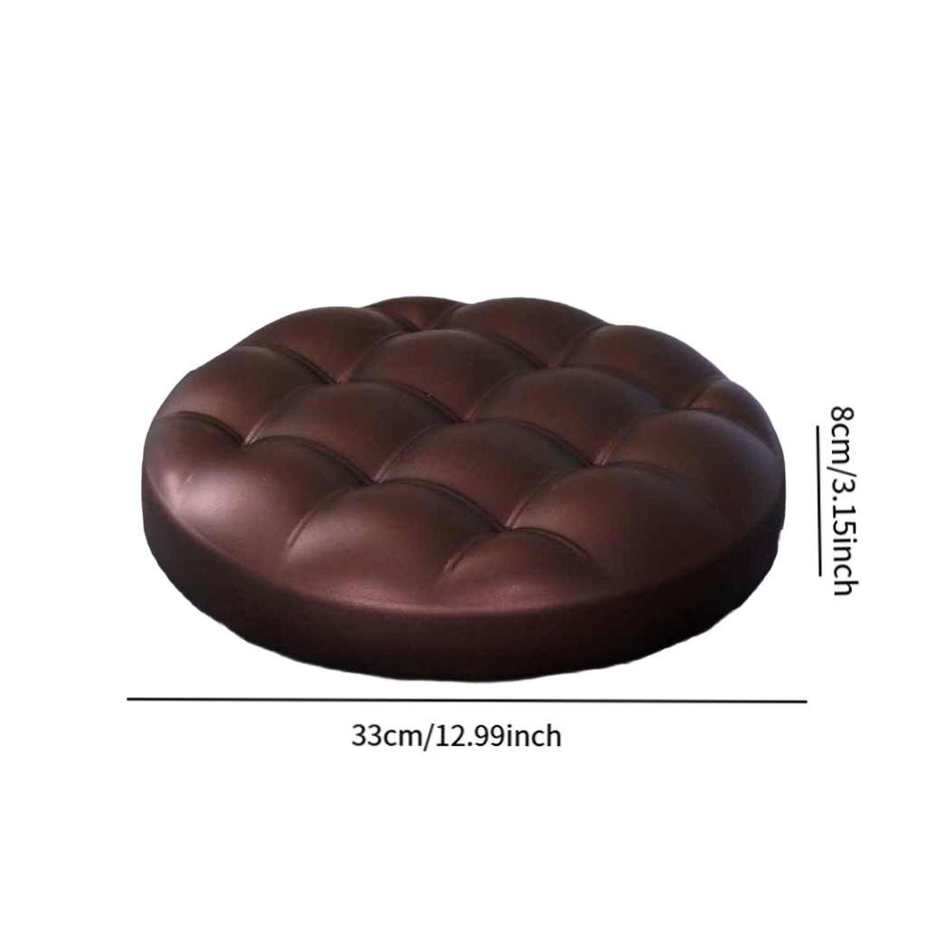 Barstool Seat Cushion Replacement Easy Installation Swivel Chair Cushion for Barber Shop Kitchen Restaurant Store Dining Room