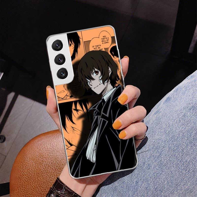 Bungo Stray Dogs Manga Phone Case For Samsung Galaxy S24 S25 Edge S26 Ultra S23 S22 S21 Plus S20 FE + Personalized Print Cover G