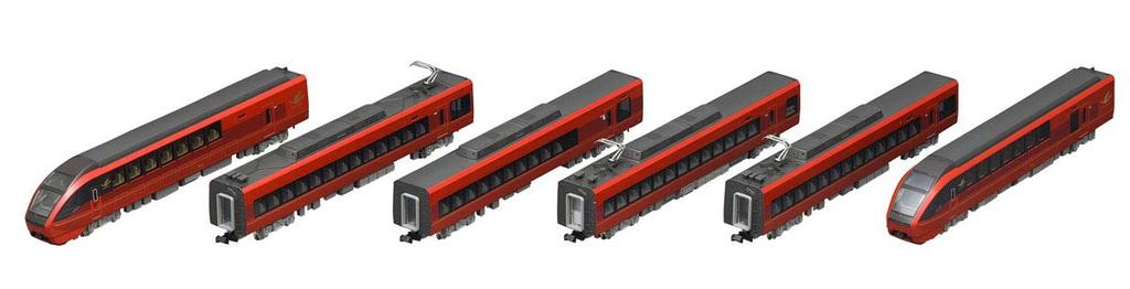 TOMYTEC TOMIX N rozchod Kinki Nippon železnice řady 80000 Hinotori 6 sestava vozů 6 vozů 98695 železniční model vlaku