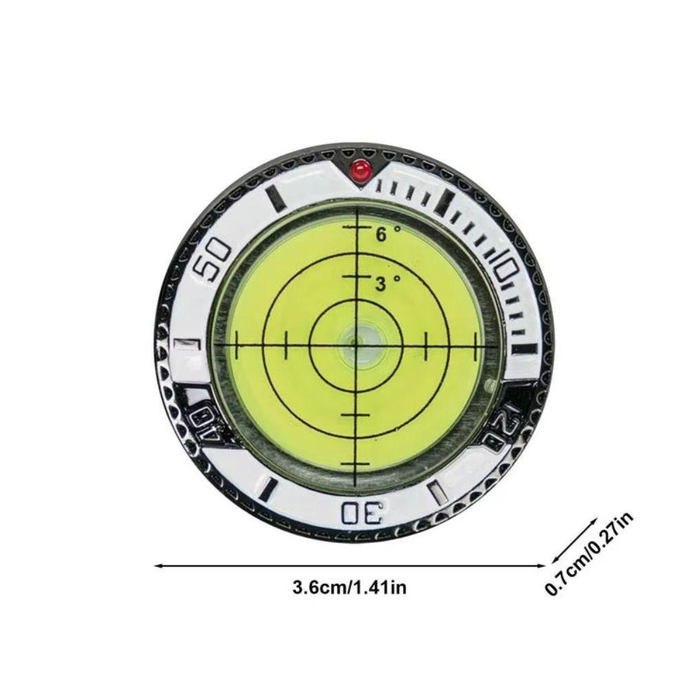 High Precision Golf Tools Leveler Ball Marker Golf Spirit Level Golf Slope Meter Outdoor Sports