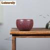 111ml Yixing Purple Sand Teacup Retro Tea Bowl Sample Tea Cup Tea-tasting Smelling Cup Chazhan Master Cups Teaset Accessories