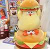 Adorable Burger Sandwich Pizza Chicken Plush Toys Pillow Soft Simulation Cute Dolls Stuffed Animal for Boys Girls Gifts Decor