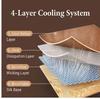 Natural Rattan Ice Silk Cooling Mat, Baby-Safe Double-Sided All-Season Bed Sheet, 2025 New, Multiple Sizes for Home & Nursery