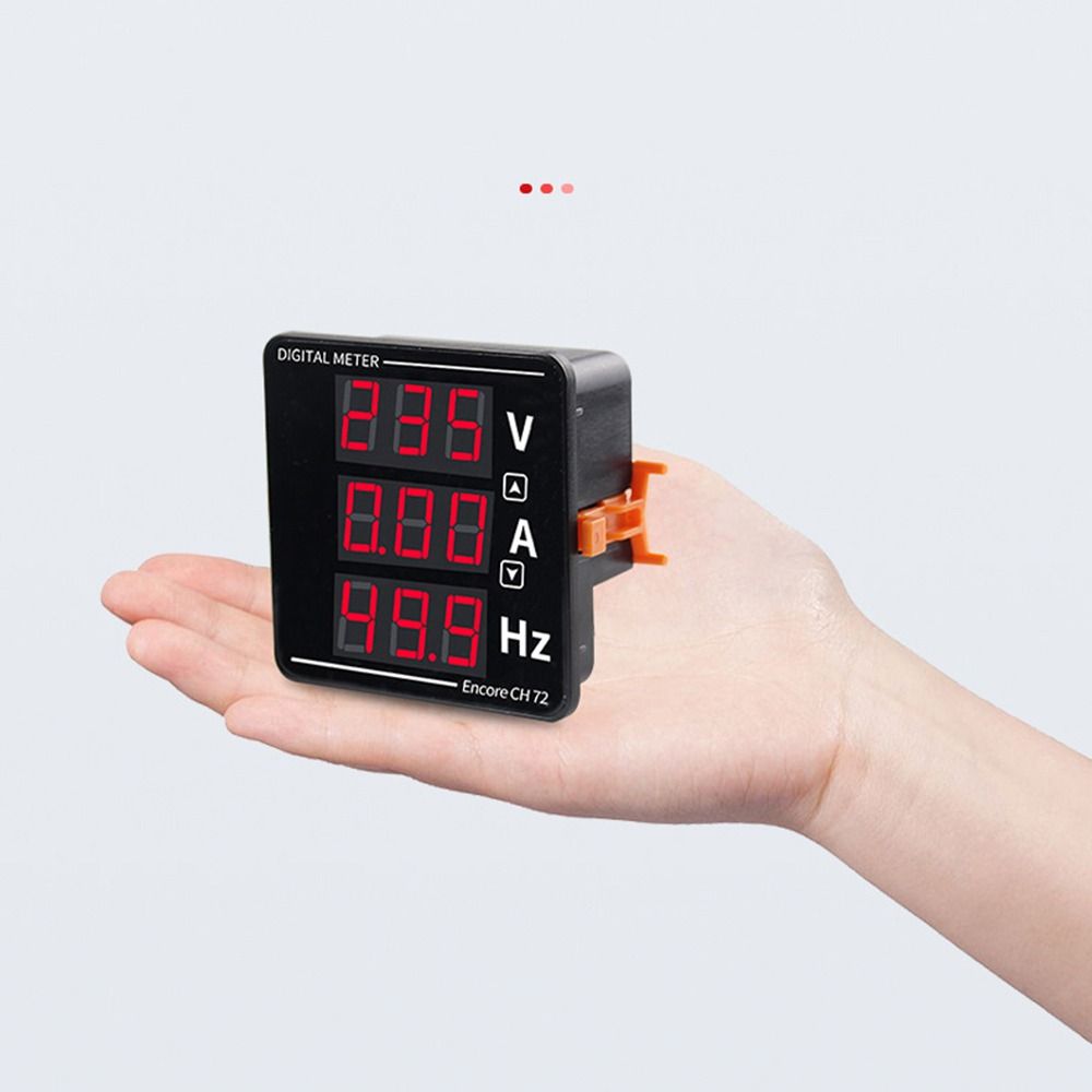 High Performances 3 in 1 Voltage Digital Meter LED Digital Display Combination Current Tester  Home