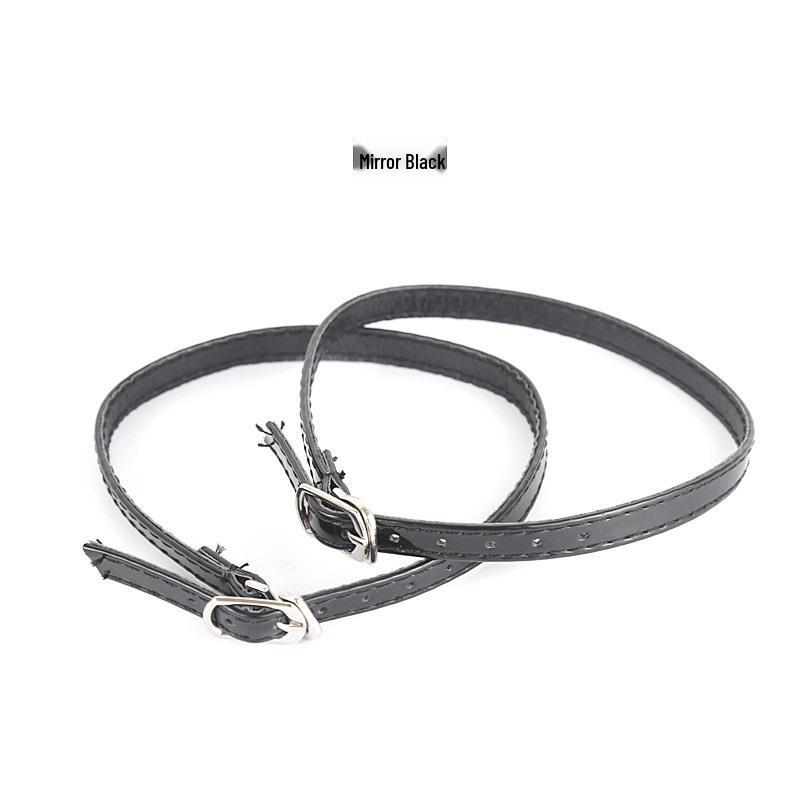 Cordones para Zapatos de Tacón Alto con Tobillera de Cuero Antideslizante para Mujer
