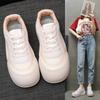 Spring and Autumn Super Light Explosive Thick Soled Board Shoes for Women 2024 New Versatile Student Casual Sports Shoes
