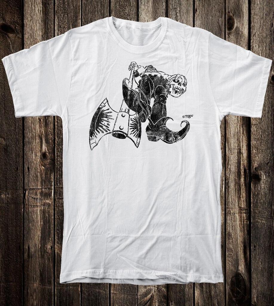 Retro Hot Rod T Shirt Tee 100% Cotton Motorcycle Roth Studios Executioner Axe