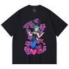 230 g/m² 100% Baumwolle Dragon Ball V28 Bunny Bulma Druck Unisex Schweres Baumwoll-T-Shirt