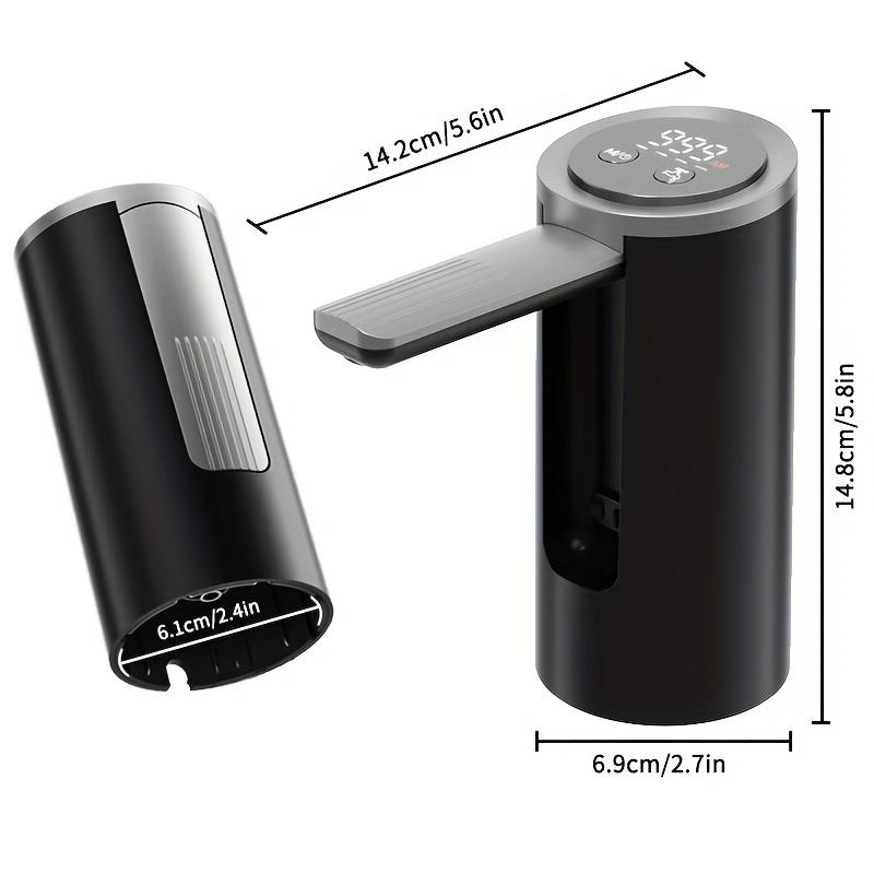 Foldable Electric Water Dispenser Pump TYPE C Charging Automatic Bucket Pump with Long Battery Life for Home Office Outdoor Use