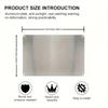 Retro 2D Flat Aluminum Wall Sign 8x12 Inch Customizable Decor for Kitchen Man Cave