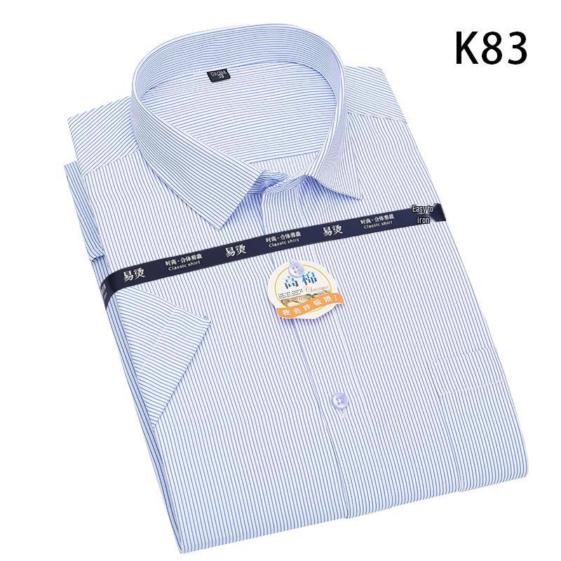 

Men s Slim Fit Striped & Checked Short Sleeve Shirt 37