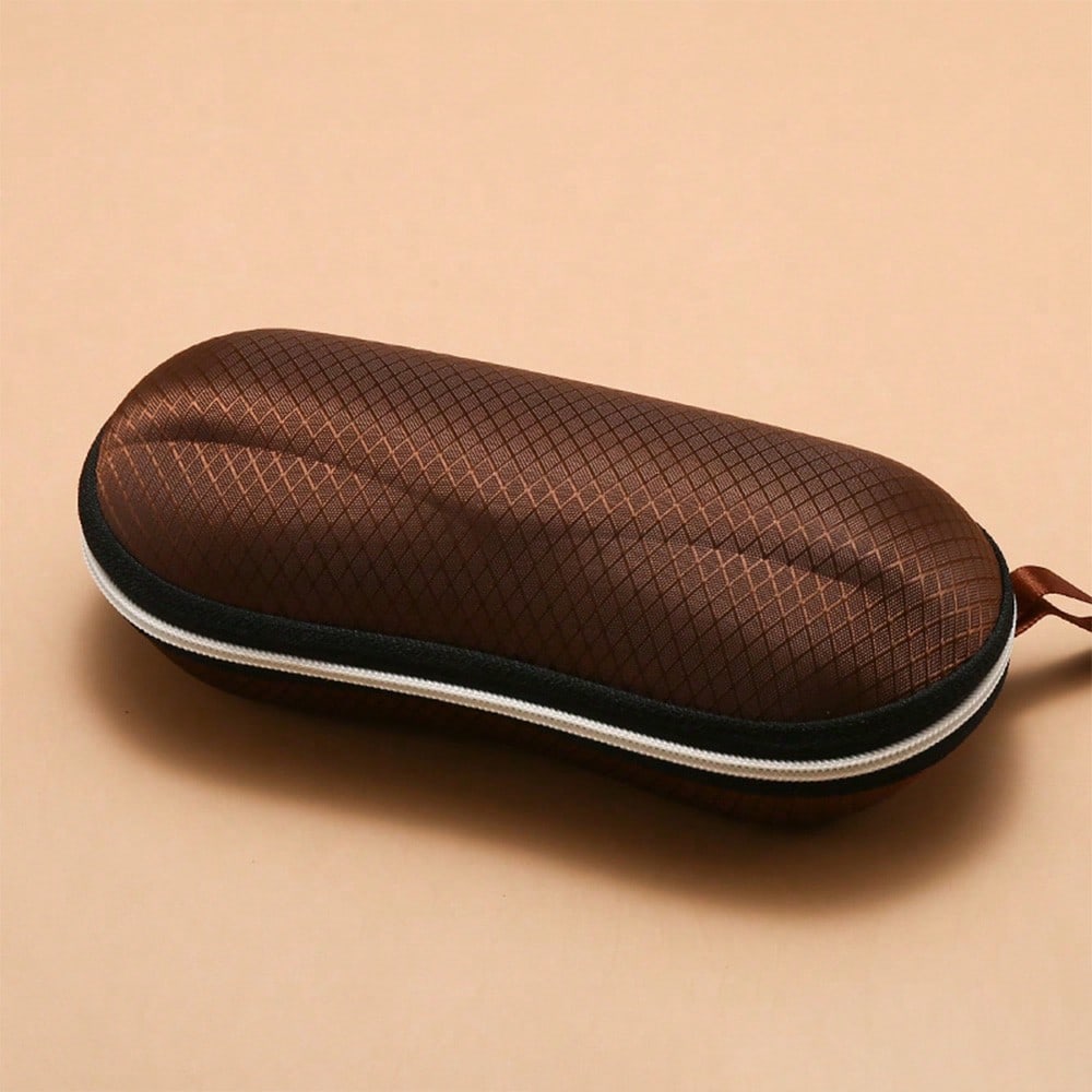 Eyeglasses Case, Protective Glasses Case Hard Zipper Shell Sport Sunglasses Box Eyeglasses Bag Portable Eyewear Case