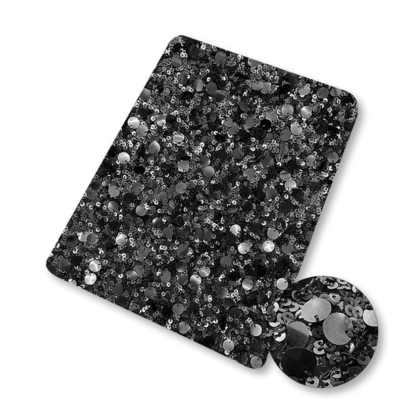 1 Yard 5+9mm Sequin Embroidery Lace Fabric for DiY Sewing Woman Wedding Dresses Clothes Fabrics Party Special Events Fabric