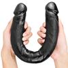 Double-headed 46 Cm Female Long Back Court Anal Plug Lala Masturbation Device Dildo Adult Simulation Supplies