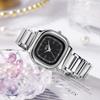 Waterproof Quartz Women'S Watch, Simple Square Large Plate Watch, Niche High-End Stainless Steel Women'S Watch