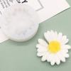 DIY Candle Silicone Mold Daisy Chamomile Flower Candle Wax Mould Handmade Soap Candle Molds Car Aromatherapy Making Home Decor