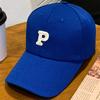 The P Letter Embroidery Mens Summer Sun Protection Baseball Cap Hat Breathable