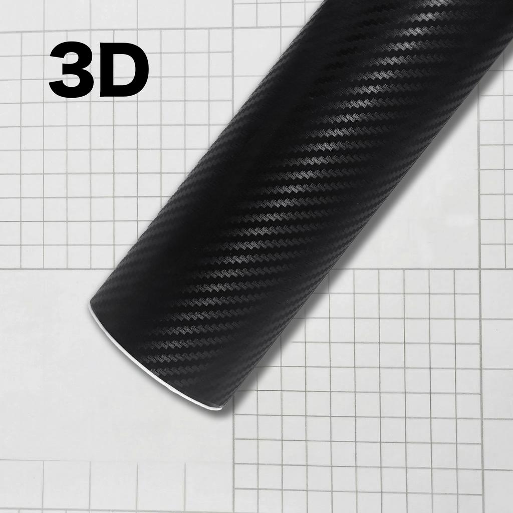 1-6m Carbon Fiber Car Body Vinyl Wrap Matte Accessories Glossy Black Sticker 3D 4D 5D 6D Auto Foil Cover Decoration Film