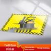 Moufud Forklift Parking Spot Floor Decal