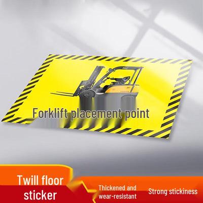 Moufud Forklift Parking Spot Floor Decal