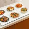 Connectable Heating Plate 80W Per Unit 12 Hour Timer ABS Metal Construction Space Efficient Kitchen Essential