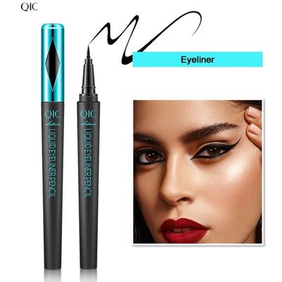 Kein Vignettierungs-Eyeliner-Stift, wasserfest, schlank, Nachfüllung, flüssiger schwarzer Eyeliner-Stift für Schönheit