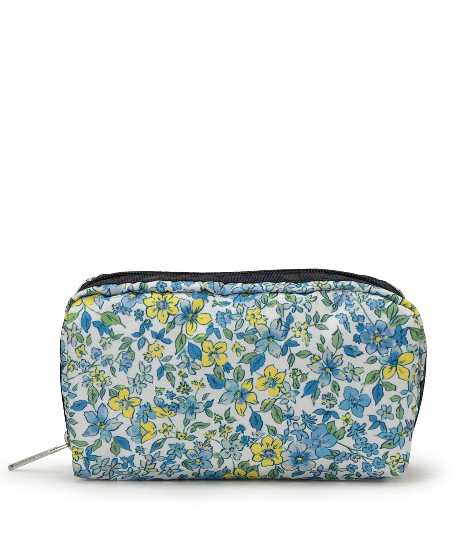 Pouch RECTANGULAR Flower Blue [LeSportsac] [Official] COSMETIC/6511/Tapestry