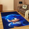 Klassiek S-Sonic Spel Cartoon Egel Tapijt Vloerkleed voor Slaapkamer Woonkamer Bank Huisdecoratie, Kinder Vloerkleed Antislip Vloermat Cadeau