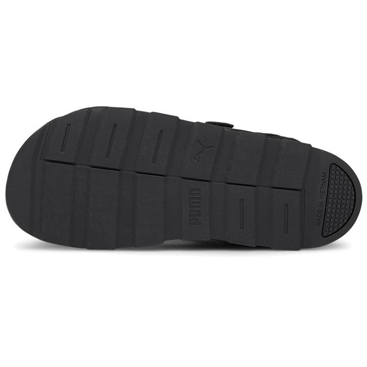 PUMA RS-Sandal Unisex Black High Rise Open Toe Lifestyle Sandals 374862-02