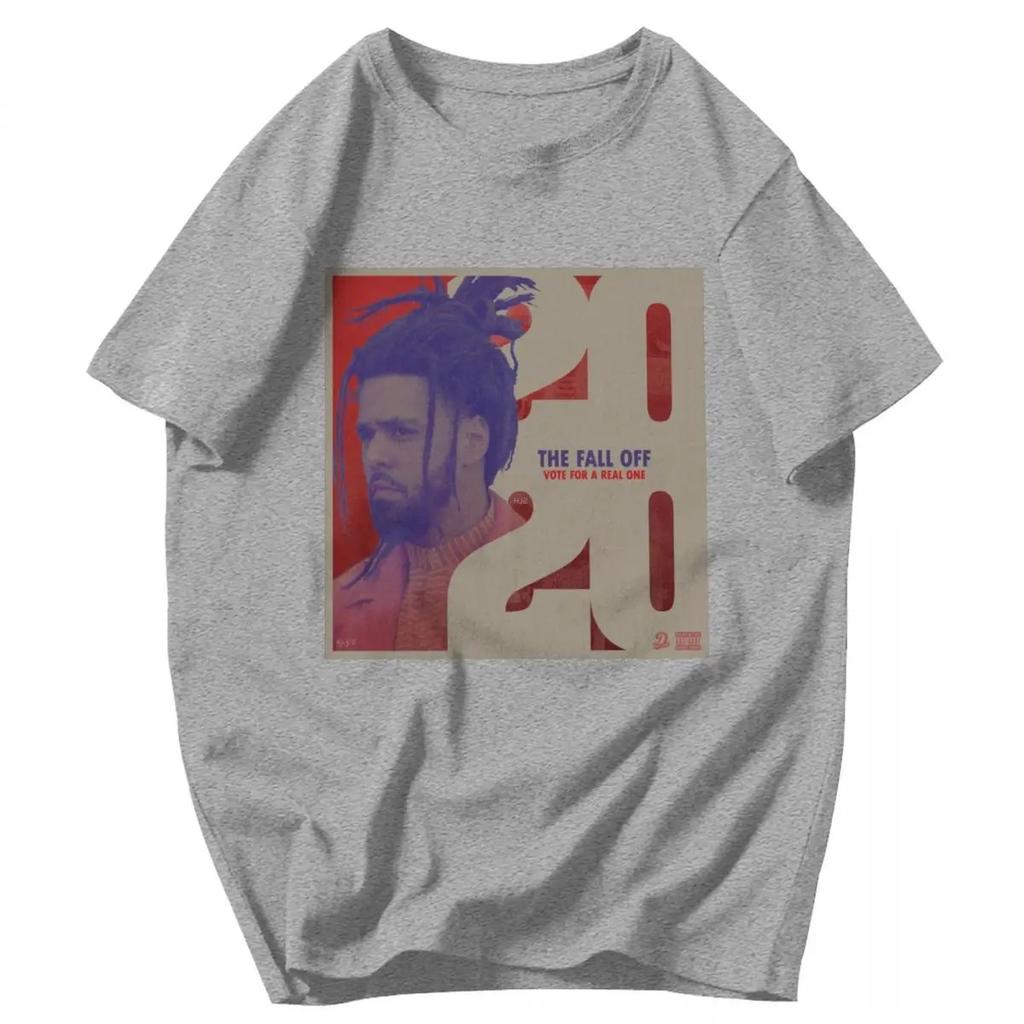 Summer Fashion Unisex Women T Shirt Rapper J Cole THE FALL OFF Album Vintage Summer Y2K Graphic Quality Unisex Clothes T Shirts