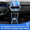 For TOYOTA Corolla Cross Hybrid -2025 Panel Navigation Screen Automotive Interior TPU Protective Film Anti-Scratch Sticker