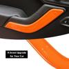 Orange Interior Door Handle Panel Cover Strips Trim For Jeep Wrangler JK 2011-17