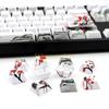B03C 128 Keys Plum Blossom Mechanical Keyboard Cherry Profile DYE-Sub PBT Keycap