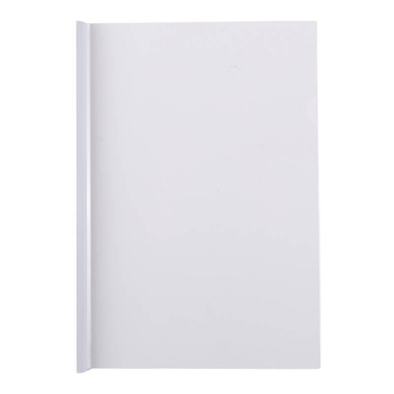A4 Transparent Lever Arch File - Thickened PP Document Folder for Office, Resume, or Student Papers