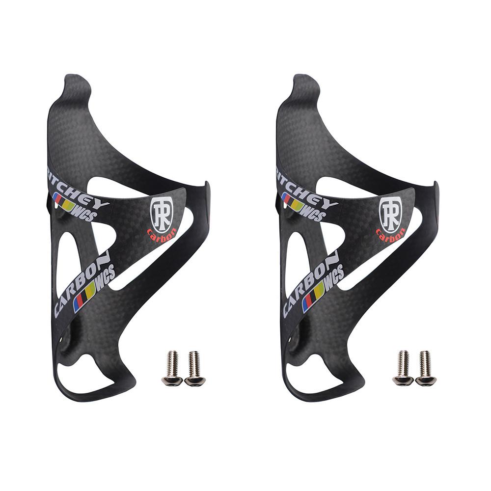 

2 шт. Полностью из углеволокна Велосипедная флягодержатель MTB Дорожный велосипед Держатель для бутылки Сверхлегкое Велосипедное оборудование Матовый/Глянцевый