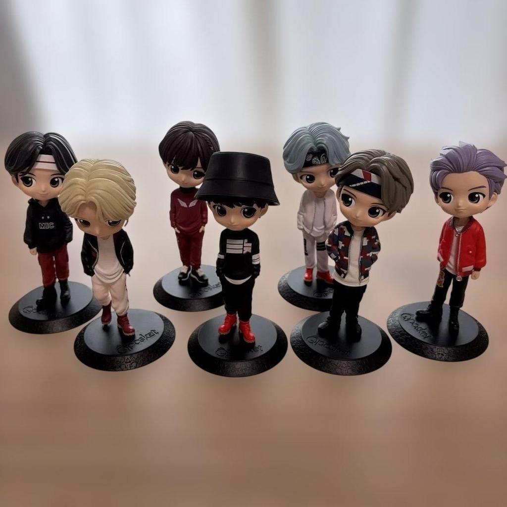 Used BTS TinyTAN Qposket Mic Drop Figure