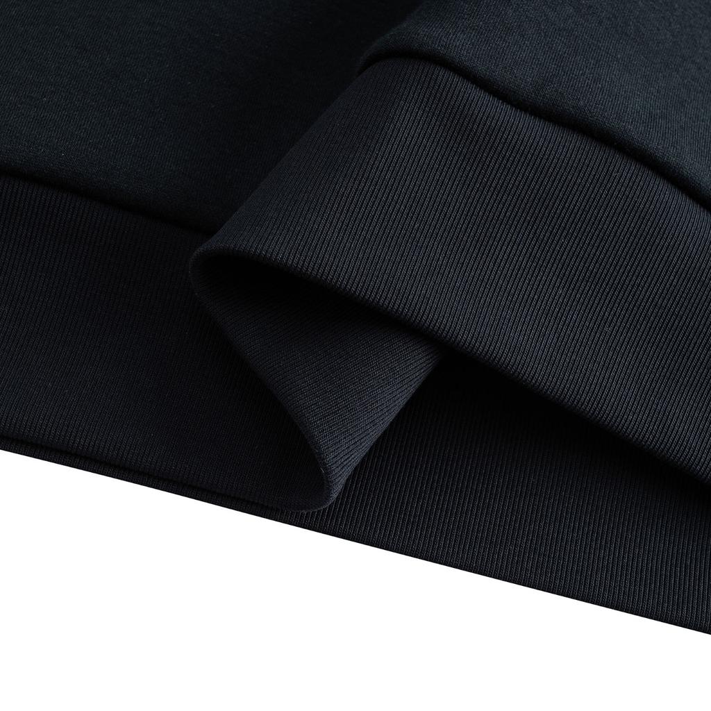 Anta Active Series 2025 Winter Pullover Sweatshirt Men sweatshirt Basic-Black 952548703-4