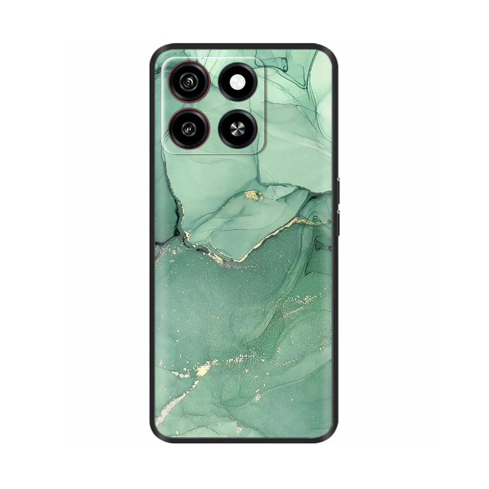For ZTE Blade A35 Case Phone Case Cute Patterns Soft Liquid Silicone Cover For ZTE Blade A55 ZTEA35 ZTEA55 Protector Shell Cases