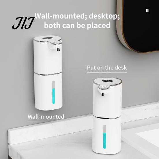 Touchless Automatic Soap Dispenser Foaming with Digital Display, 6 Adjustable Levels Contactless Hand Dispenser, 380ml Capacity, Rechargeable