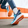 Anta Kids Shock Absorbing Low Top Running Shoes Kids Shoes White Blue Red 312335534-2