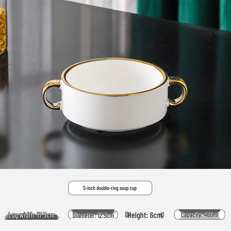 Ceramic Double Boiler Stew Pot