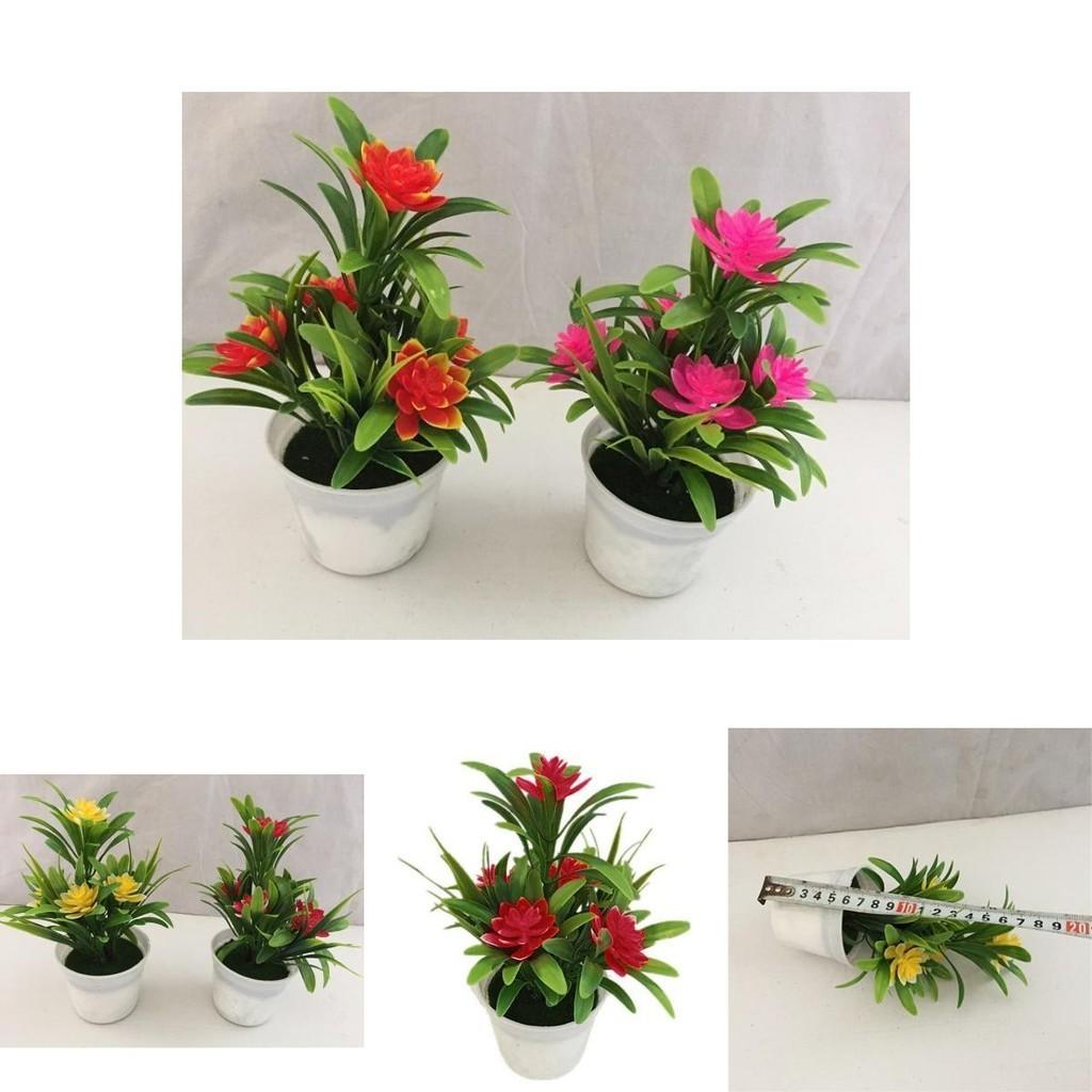 High-quality Artificial Flower With Pot For Indoor And Outdoor Home Garden Decor